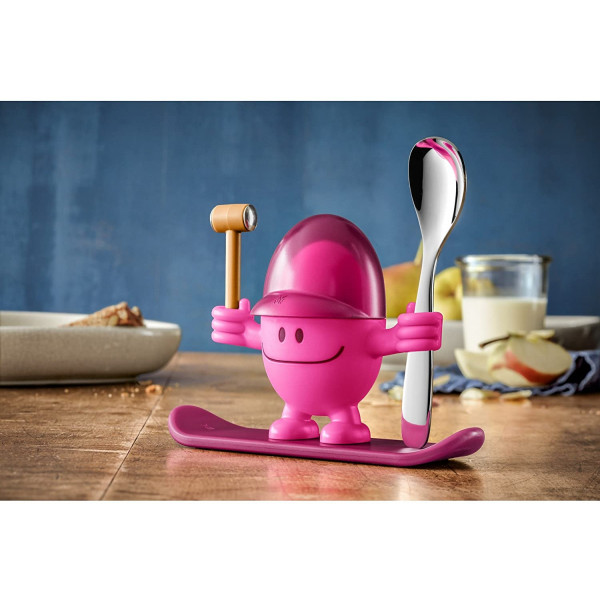 Фото - Подставка для яиц WMF 616687400 MCEGG с ложкой Pink