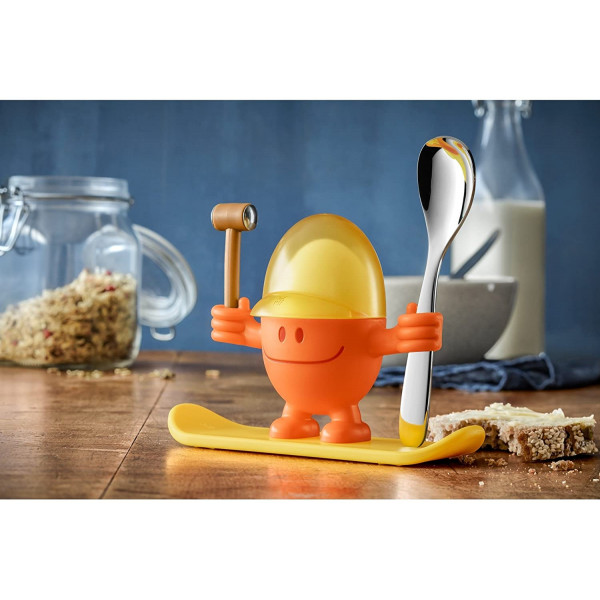 Фото - Подставка для яиц WMF 616687450 MCEGG с ложкой Orange