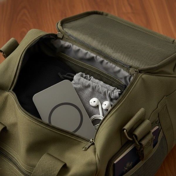 Фото - Батарея мобільна Gelius Nexus Magnetic Wireless Charge 15W GP-PBW110i 10 000mAh Titanium (101052)