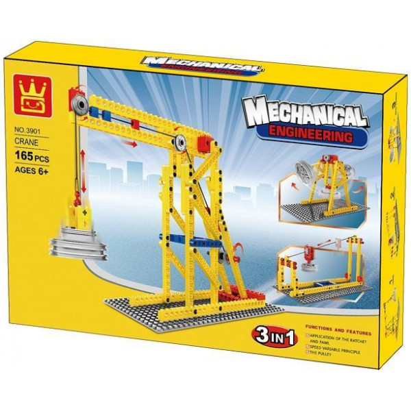 Фото - Пластиковий конструктор Wange Силовий кран (3901) Фото - Пластиковий конструктор Wange Силовий кран (3901)