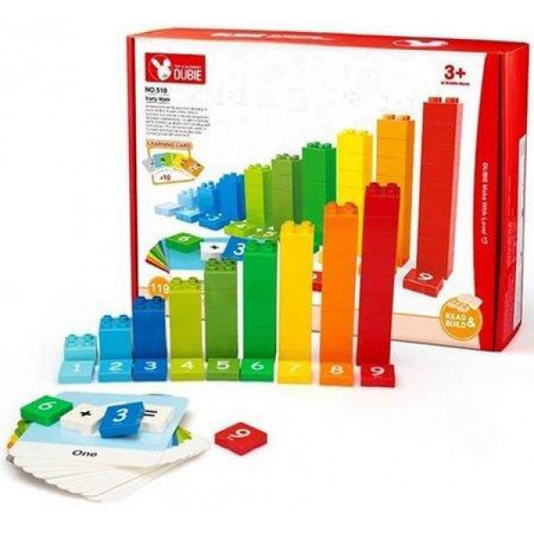 Фото - Пластиковий конструктор Wange Рання математика (510)