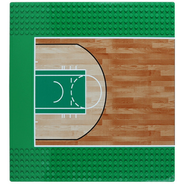 Фото - Пластиковый конструктор Wange Опорная плита для баскетбольной площадки 32x32 (8817)