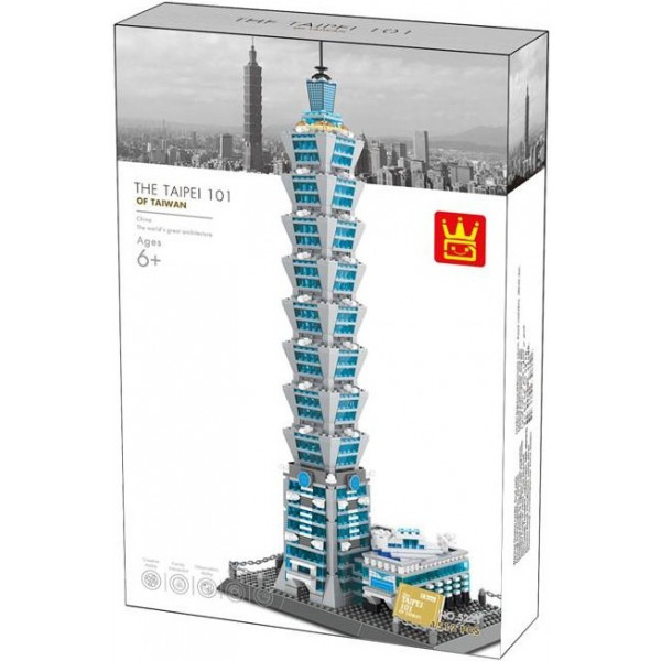 Фото - Пластиковий конструктор Wange Тайбей 101 ,Тайвань,Китай (5221) Фото - Пластиковий конструктор Wange Тайбей 101 ,Тайвань,Китай (5221)