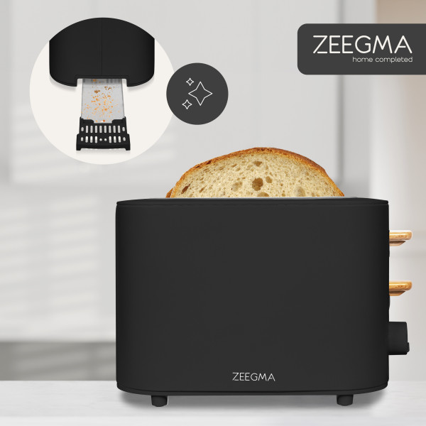 Фото - Тостер Zeegma TOSTEE WOOD BLACK