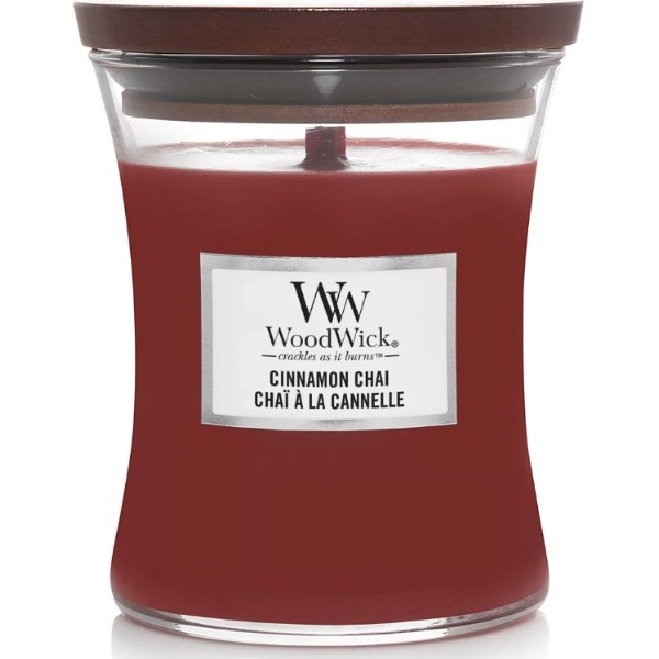 Фото - Свеча стекло Woodwick Medium Cinnamon Chai (Чай с корицей) 275г (92104E) Фото - Свеча стекло Woodwick Medium Cinnamon Chai (Чай с корицей) 275г (92104E)