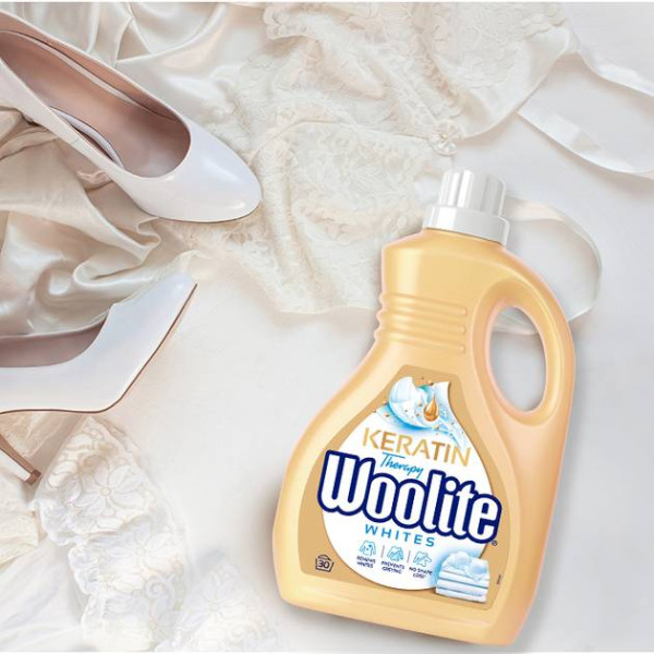 Фото - Гель для прання Woolite Для світлої та білої тканини 1,8 л