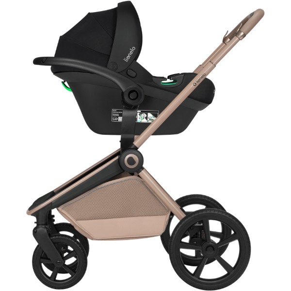 Фото - Коляска универсальная 3 в 1 Lionelo FREYA BEIGE SAND