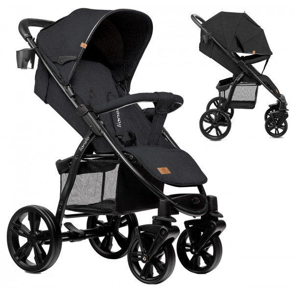 Фото - Коляска прогулянкова Lionelo Annet Black Carbon