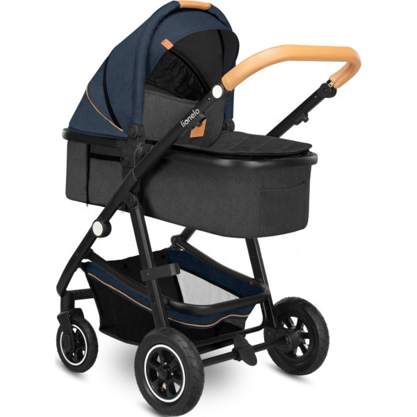 Фото - Коляска універсальна 2 в 1 Lionelo Amder Blue Navy