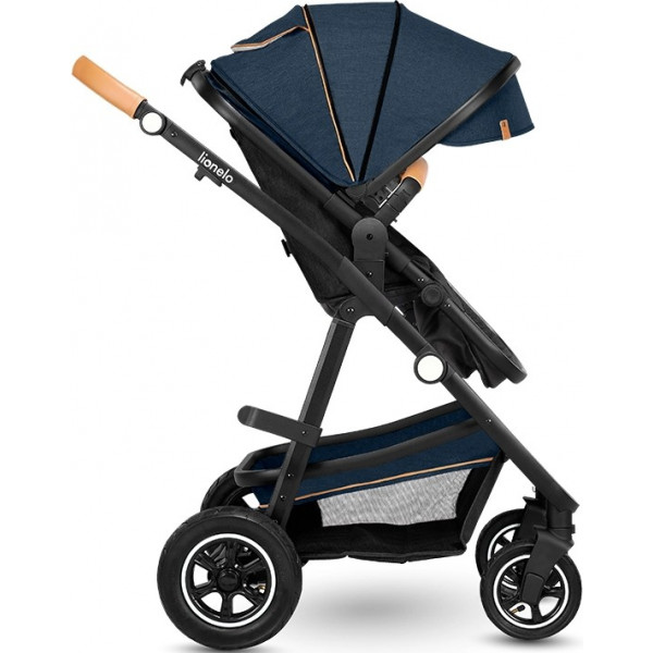 Фото - Коляска універсальна 2 в 1 Lionelo Amder Blue Navy
