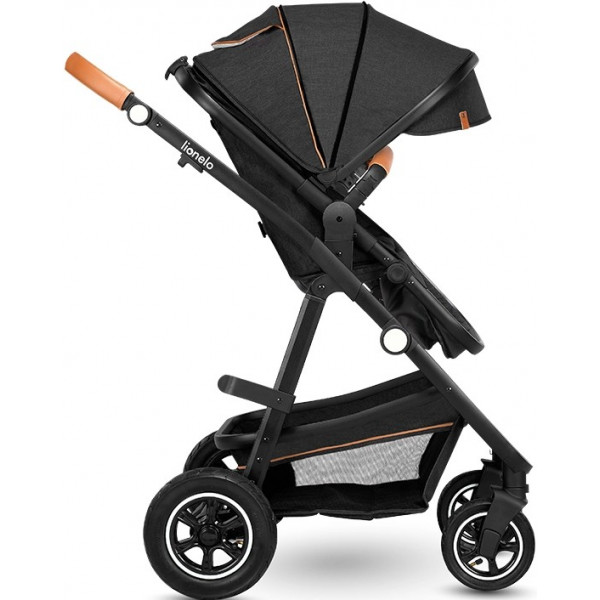 Фото - Коляска універсальна 3 в 1 Lionelo Amder Grey Graphite