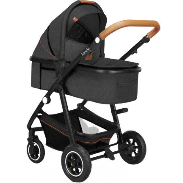 Фото - Коляска універсальна 3 в 1 Lionelo Amder Grey Graphite