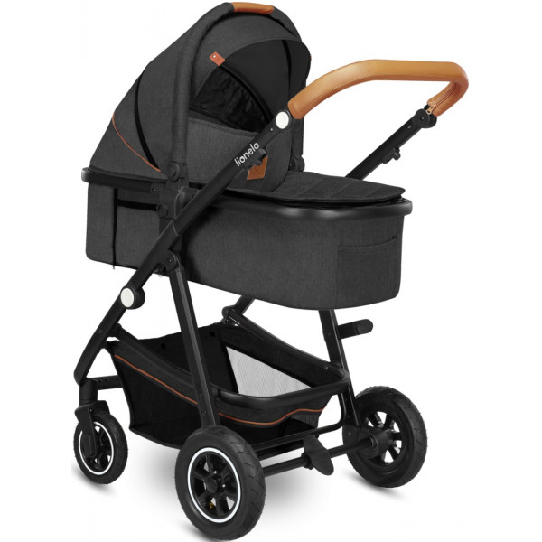 Фото - Коляска універсальна 2 в 1 Lionelo Amder Grey Graphite