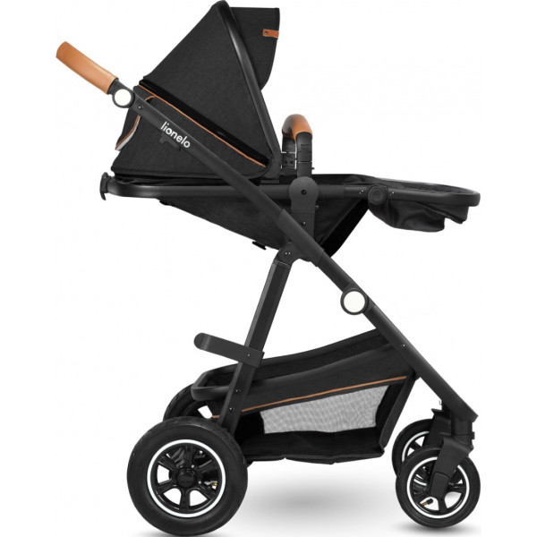 Фото - Коляска універсальна 2 в 1 Lionelo Amder Grey Graphite