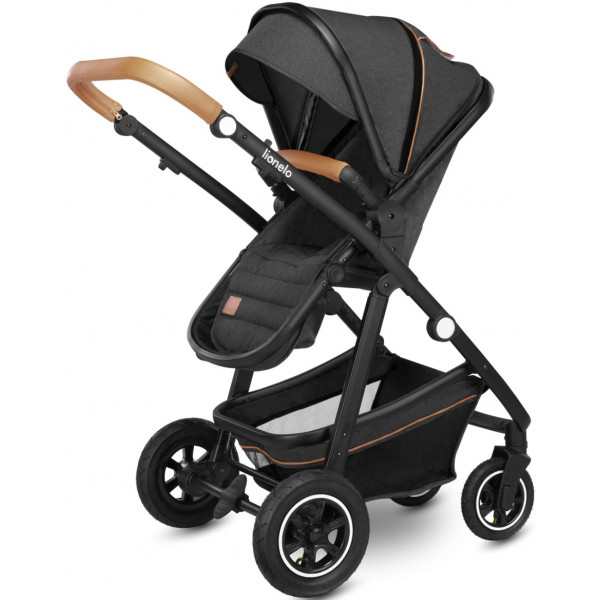 Фото - Коляска універсальна 2 в 1 Lionelo Amder Grey Graphite