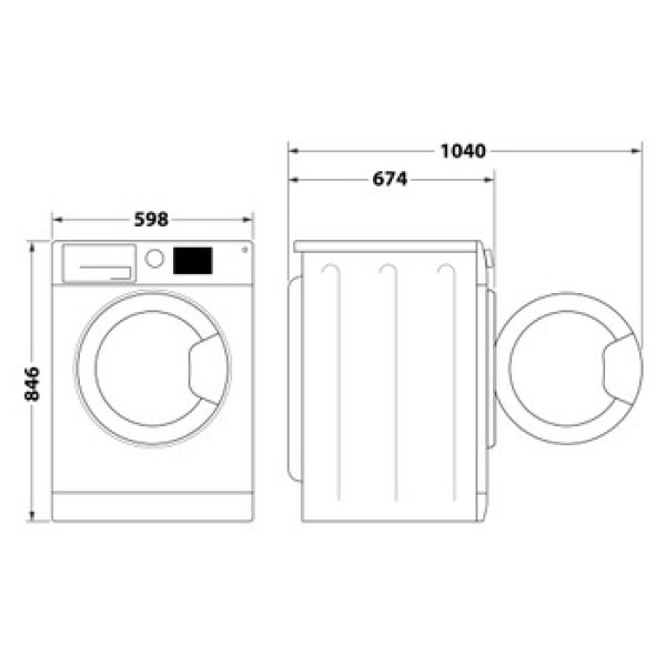 Фото - Сушильная машина Whirlpool WPB8XWBSUA