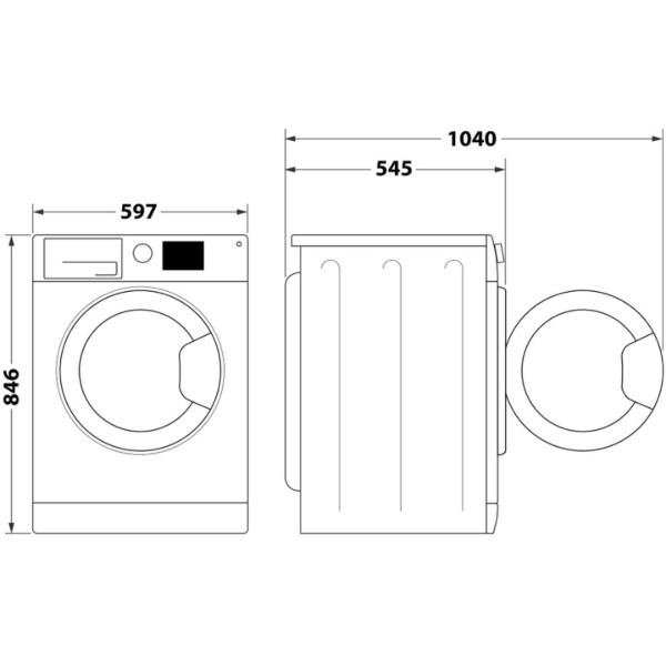 Фото - Уцінка - Сушильна машина Whirlpool WPS 8 WBS UA