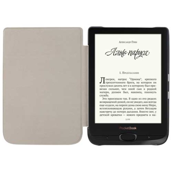 Фото - Чохол для електронної книги PocketBook Shell для PB627/PB616 Black (WPUC-616-S-BK)