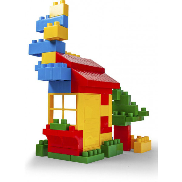 Фото - Пластиковый конструктор для малышей Wader Kids Blocks 90 эл. (41296)