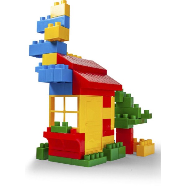Фото - Пластиковий конструктор для малюків Wader Kids Blocks 90 ел. (41296)