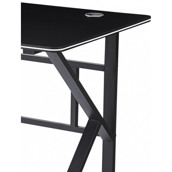 Фото - Стіл комп'ютерний GT Racer GT Racer T-1232(120x60x75) Black