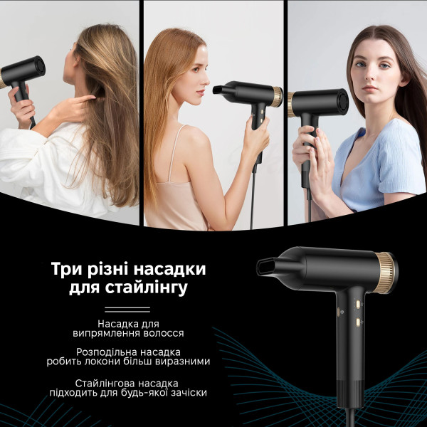 Фото - Фен INSPIRE WT-646 Black
