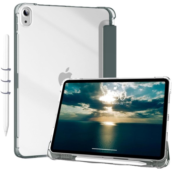 Фото - Чохол для планшета BeCover Soft Edge з кріпленням Apple Pencil for Apple iPad Air 11" M4 2026 Dark Green (715262)