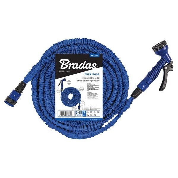 Фото - Набор для полива BRADAS TRICK HOSE 15-45 м Синий (WTH1545BL-T-L)