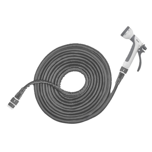 Фото - Набір для поливу BRADAS TWIST HOSE 12-24 м Сірий (WTW1224GY)