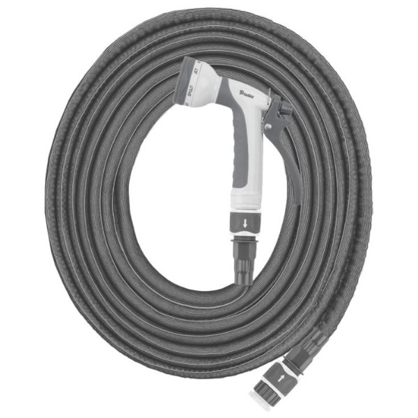 Фото - Набір для поливу BRADAS TWIST HOSE 6-12 м Сірий (WTW612GY)