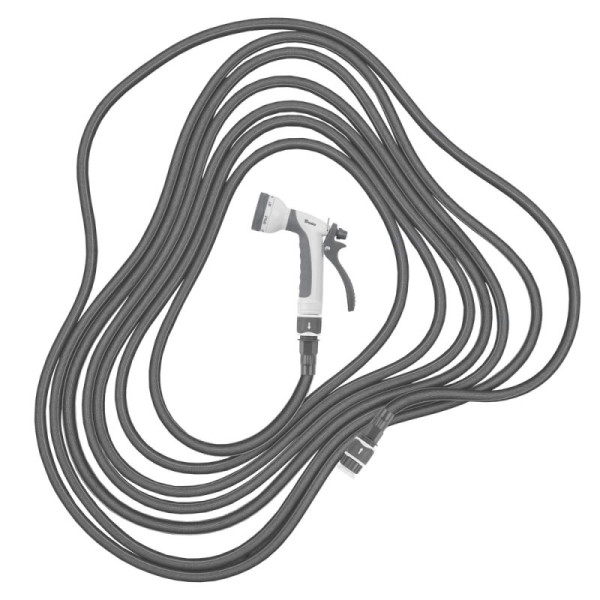 Фото - Набір для поливу BRADAS TWIST HOSE 12-24 м Сірий (WTW1224GY)