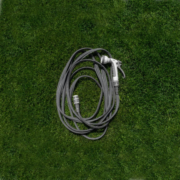 Фото - Набір для поливу BRADAS TWIST HOSE 12-24 м Сірий (WTW1224GY)