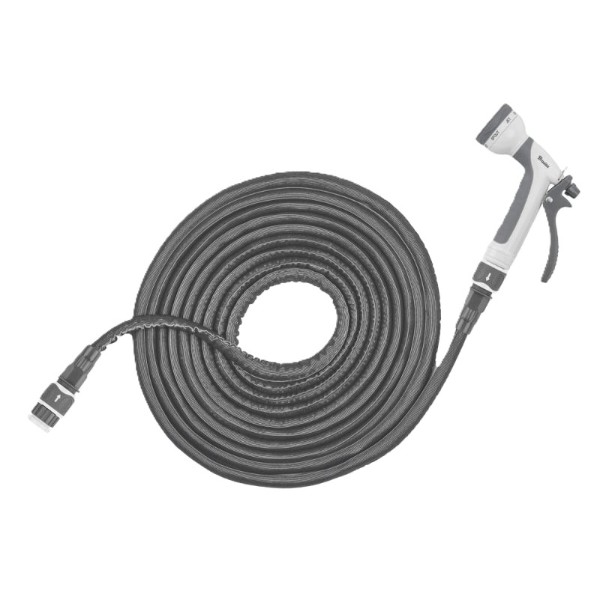 Фото - Набір для поливу BRADAS TWIST HOSE 6-12 м Сірий (WTW612GY)