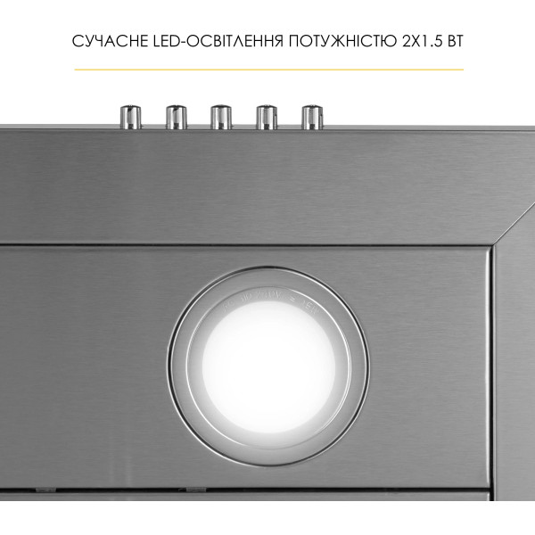 Фото - Вытяжка декоративная Weilor MIST WTX 68 INOX