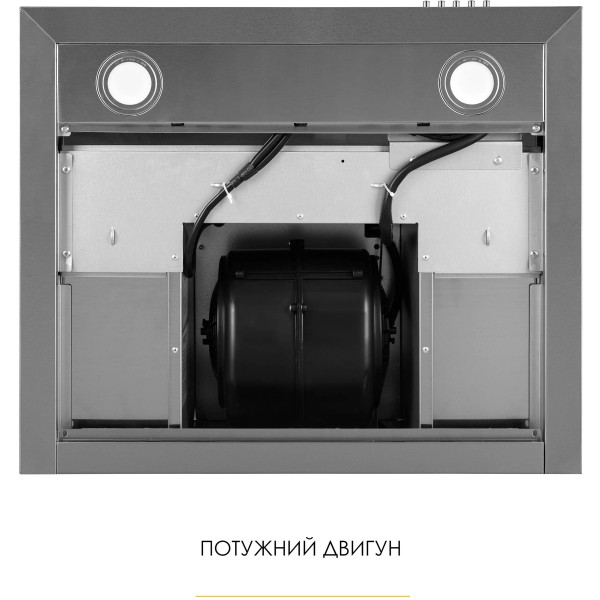 Фото - Вытяжка декоративная Weilor MIST WTX 68 INOX
