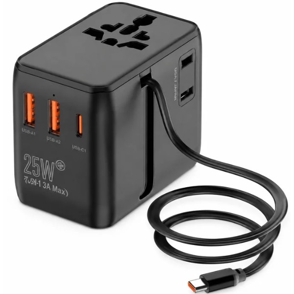 Фото - Мережевий зарядний пристрій WUW 25W Uinversal charger (6917674147655(25w)) Фото - Мережевий зарядний пристрій WUW 25W Uinversal charger (6917674147655(25w))