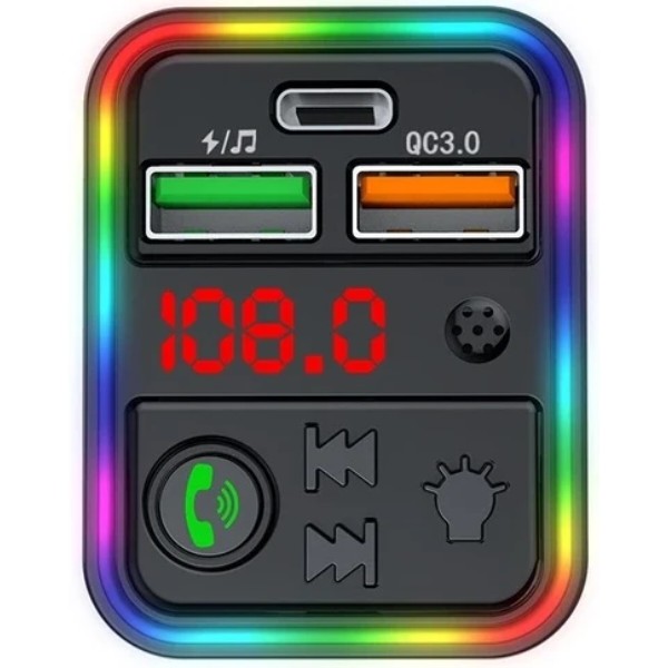 Фото - FM модулятор WUW C162 Black
