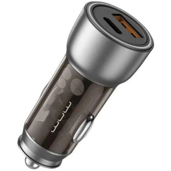Фото - Автомобильное зарядное устройство WUW C185 PD20W+QC3.0 black (6972573335466)