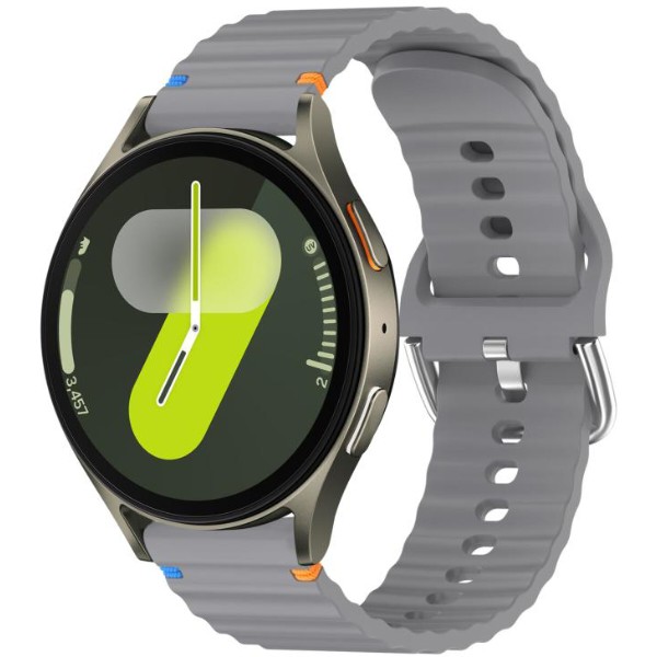 Фото - Ремінець для смарт-годинника BeCover Ribbed Straight 20mm for Samsung Galaxy Watch 7 (40/44mm)/7 FE/6/6 Classic/5/5 Pro/4/4 Classic (714845)