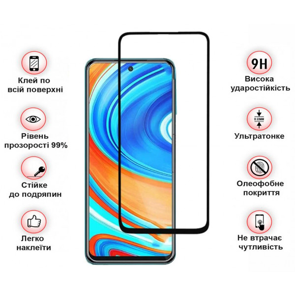 Фото - Захисне скло для смартфону BeCover Poco M6 Pro 5G Black (710654)