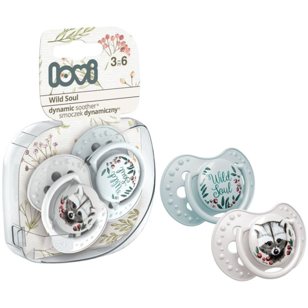 Фото - Динамическая пустышка Lovi 3-6 м-цев 2 шт. Wild Soul Boy (22/883boy)