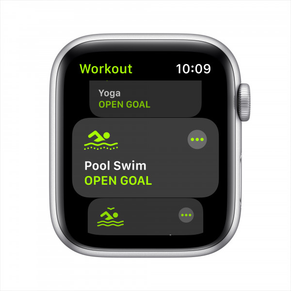 Фото - Смарт-часы Apple Watch SE 44mm Silver Aluminium Case with White Sport Band