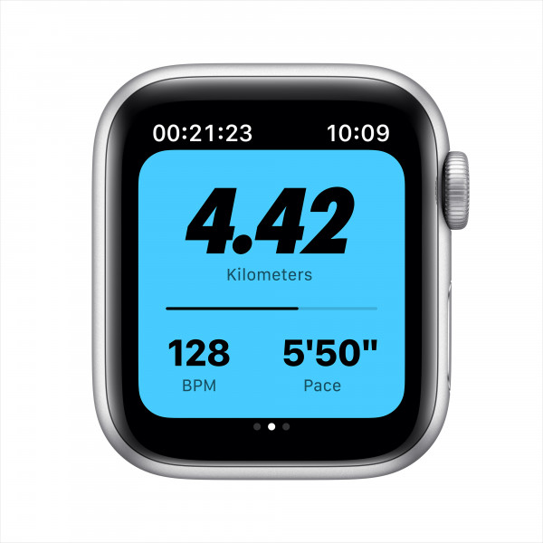 Фото - Смарт-годиник Apple Watch Nike SE 40mm Silver Aluminium Case with Pure Platinum/Black Nike Sport Band