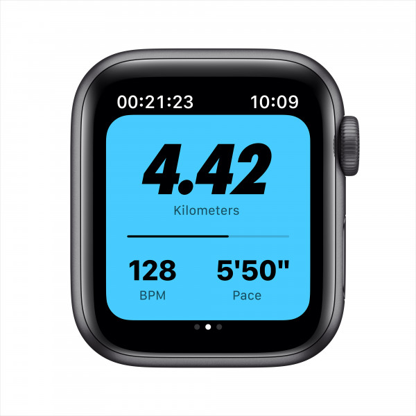 Фото - Смарт-годиник Apple Watch Nike SE 44mm Space Gray Aluminium Case with Anthracite/Black Nike Sport Band
