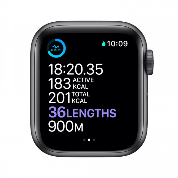 Фото - Смарт-часы Apple Watch Series 6 44mm Space Gray Aluminium Case with Black Sport Band