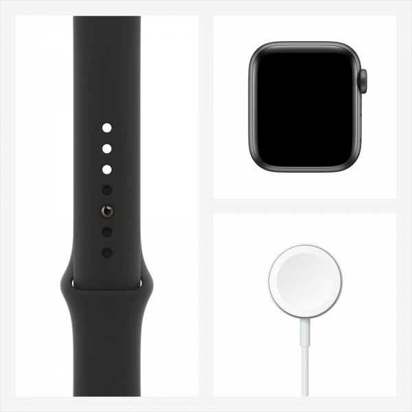 Фото - Смарт-часы Apple Watch Series 6 40mm Space Gray Aluminium Case with Black Sport Band