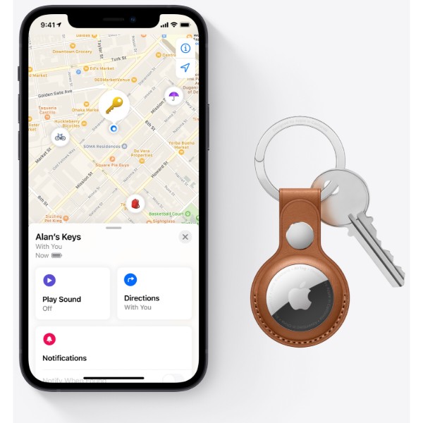 Фото - Бездротовий маяк Apple AirTag 4 Pack (MX542)