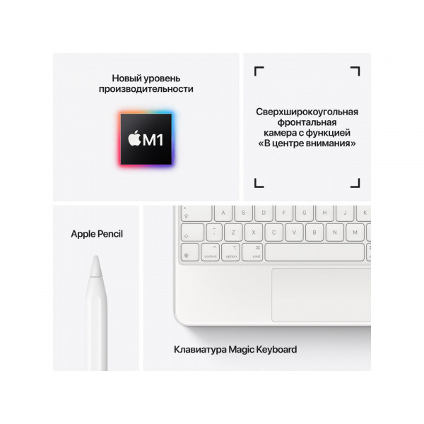 Фото - Планшет Apple iPad Pro 11'' Wi-Fi 2TB MHR33RK/A Silver 2021