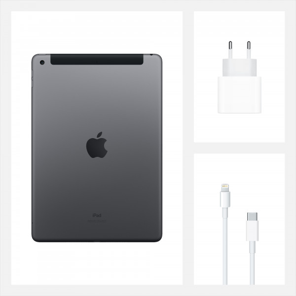 Фото - Планшет Apple iPad 10.2'' Cellular 32GB MYMH2RK/A Space Grey
