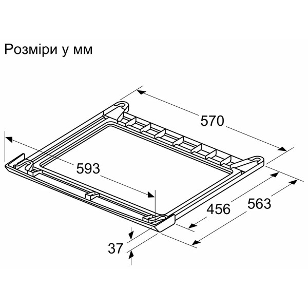 Фото - Комплект кріплень для установки в колону Siemens WZ27510